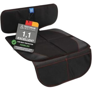Funbliss Kindersitzunterlage, Schwarz