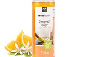 MICROACTIV Orangenöl Reiniger Konzentrat 1 x 500ml- Allzweckreiniger & Fettlöser mit frischem Orangenduft – Universalreiniger Made in Germany