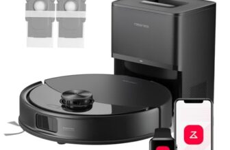 roborock Q10 S5+ Set Saugroboter mit Wischfunktion, 10.000 Pa Saugkraft