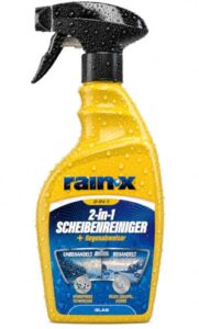 Rain-X 2-in-1 Scheibenreiniger & Regenabweiser für Autoscheiben – 500 ml