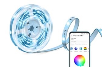 TP-Link Tapo LED Strip 5M, Wifi LED Streifen, 16 Mio. Farben, dimmbar, APP Steuerung, schneidbar, kompatibel mit Amazon Alexa, Hey Google, kein Hub notwendig, energiesparend (Tapo L900-5)
