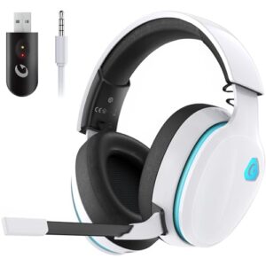 Kabelloses Gaming-Headset für PS5, PC, Switch, kabellose Gaming-Kopfhörer