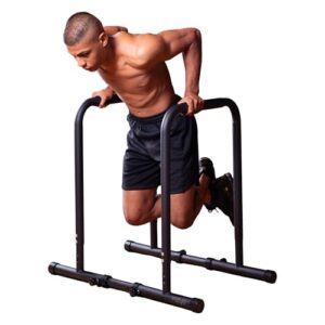 FIZYO Dip Barren Verstellbar – Dip Station, Dip Bars & Dip Stange für Zuhause, Calisthenics Equipment & Homegym, stabile Barren für Dips, Pull Up & Dip, Fitness Geräte