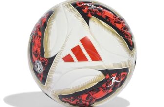 adidas Unisex Bundesliga 26/27 Torfabrik Mini Recreation Ball, White/Black/solar red, 1