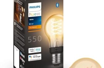 Philips Hue Filament LED Lampe, A60, E27