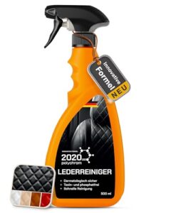 2020 Polychrom Lederreiniger 500ml für Auto, Sofa, Schuhe & Motorradsitze