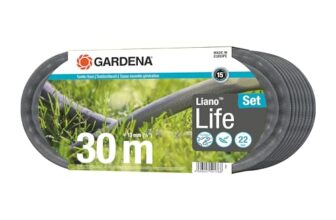 Gardena Set Textilschlauch Liano Life 30 m, 13 mm (1/2 Zoll)