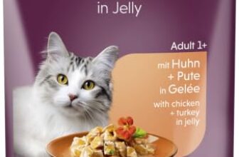 animonda Vom Feinsten Adult Raffinesse Katzenfutter in Gelee mit Huhn und Pute (24 x 85 g), Nassfutter mit Taurin und Vitamin D3, ohne Zusatz von Soja, Zucker und Konservierungsstoffen