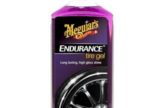 Meguiar’s Reifenpflege, Endurance High Gloss für Autoreifen – Langanhaltendes Reifenglanz, 473ml – G7516EU
