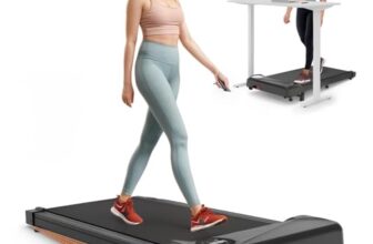 THERUN Walking Pad mit 6% Steigung, 2-in-1 Laufband