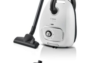 Bosch Staubsauger mit Beutel Serie 4, BGB41WH1, weiß