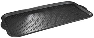 Walser Antirutschmatte Safetray, Mehrzweckwanne, Abtropfmatte Auto Kofferraumwanne, Schuhablage, Schuhabtropfschale, Ölwanne, Auffangwanne, Napfunterlage, Kunststoffwanne, Öl Auffangwanne L 99x47x3cm