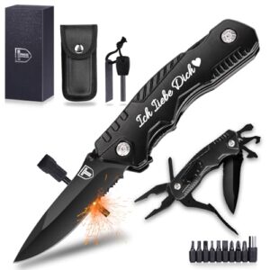 Multitool Taschenmesser Jahrestag Geschenke Weihnachten für Männer 21 in 1