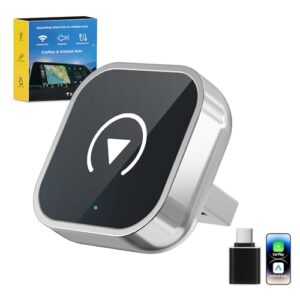 Wireless CarPlay Adapter für iPhone CarPlay/Android Auto,Mini & Stabiler