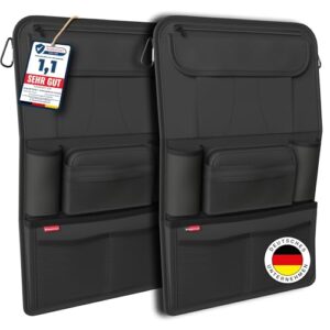 ATHLON TOOLS 2x Autositz-Organizer mit integrierter Tablet-Halter