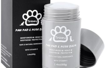 Tinioey Pfotenbalsam Hund (68g Stick) – heilt, repariert und regeneriert trockene, rissige & beschädigte Pfoten, Pfotenpflege Pfotenschutz Hund, Hundepfoten Balsam, Hundezubehör, Hunde Geschenke