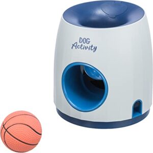 TRIXIE Hundespielzeug Intelligenz Dog Activity Strategiespiel „Ball & Treat“ – Anspruchsvolles Intelligenzspielzeug für Hunde zur Beschäftigung 17x18cm, tierschutzkonform – 32009