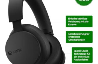 Xbox Microsoft Wireless Headset EN/FR/DE/IT/PL/PT/RU/ES pa EMEA 1 License Kabellos