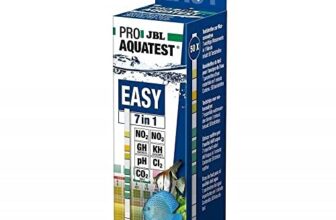 JBL 2414400 Aquarienwasser-Teststreifen, 50 Teststreifen, PROAQUATEST EASY 7in1