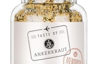 Ankerkraut Paella Menorca, 145g im Korkenglas, Essen mit Tradition aus Spanien, für Hähnchen Meeresfrüchte und Gemüse, lecker für zu Hause