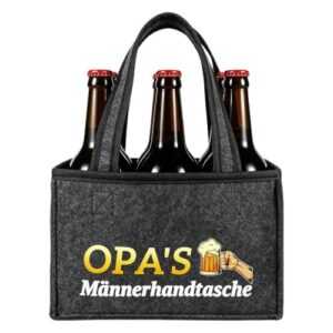 Opa Geschenk Geburtstag Männerhandtasche, Weihnachten Geschenke für Opa
