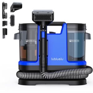 Lubluelu Nasssauger Polsterreiniger Gerät, 600 W 22 kPa Waschsauger Marineblau