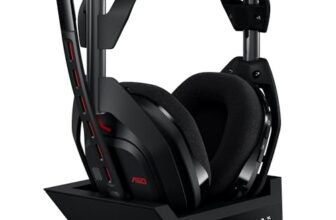 Logitech G Astro A50 Lightspeed, Kabelloses Gaming-Headset + Basisstation