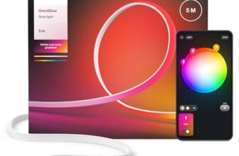 Philips Hue OmniGlow Mikro LED-Lightstrip, Ambientebeleuchtung, 5m