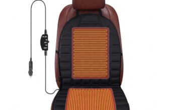 Autositzauflage Einfach Zu Installierendes Winterfahrset,BlackSingle-SeatC