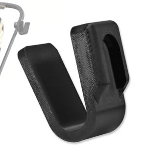 Kinderwagen Haken für Cybex Taschen Halterung – Kinderwagenhaken für Cybex Priam Beezy, Haken Kinderwagen Zubehör für Wickeltasche und Einkaufstasche, Stroller Accessories, Taschenhalterung, Schwarz