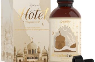 SALUBRITO Ritz Carlton Ätherische Öle 120ml, Luxus Hotel Duftöl für Diffuser, 5 Sterne Hotel-Duft, Gemischt mit Lavendel, Jasmin, Sandelholz, Aromatherapie Duftöle Geschenk für Frauen
