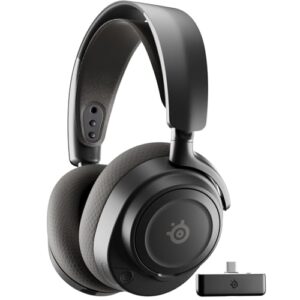 SteelSeries Arctis Nova 7X Wireless Gen 2 Xbox Headset – Gaming Headset Wireless – App-Steuerung – Über 50 Std. Akku & Schnellladefunktion – 2,4 GHz+ Bluetooth parallel – Für Xbox, PC & mehr – Schwarz