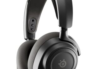 SteelSeries Arctis Nova 7X Wireless Gen 2 Xbox Headset – Gaming Headset Wireless – App-Steuerung – Über 50 Std. Akku & Schnellladefunktion – 2,4 GHz+ Bluetooth parallel – Für Xbox, PC & mehr – Schwarz