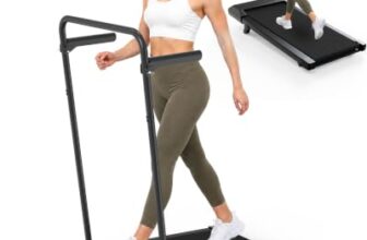 Superun Walking Pad mit Steigung, APP KI-Trainer, leises Büro Laufgerät