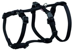 TRIXIE Panikgeschirr Stay, S–M: 44–60 cm/15 mm, schwarz