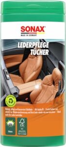 SONAX LederPflegeTücher Box (25 Stück)