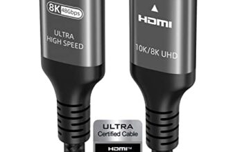 Ubluker 10K 8K 4K HDMI 2.1 Kabel 1M Zertifiziert Passed, Ultra High Speed