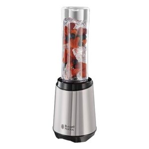 Russell Hobbs Standmixer To Go, Edelstahl, 600 ml, Mit Mixbecher