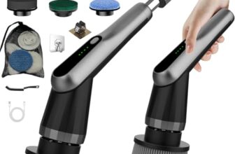 Elektrische Reinigungsbürste, Electric Cleaning Brush mit 7 Wechselbürsten