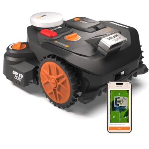 Worx Vision Cloud WR306E, 2WD Mähroboter ohne Begrenzungskabel, 600 m²