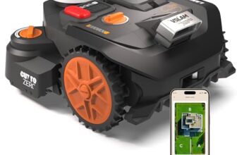 Worx Vision Cloud WR306E, 2WD Mähroboter ohne Begrenzungskabel, 600 m²