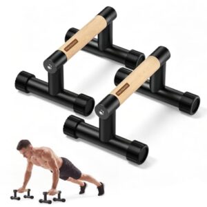 HANDSONIC Parallettes & Handstand Barren aus Holz