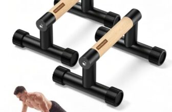 HANDSONIC Parallettes & Handstand Barren aus Holz