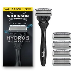 Wilkinson Sword Hydro 5 Ultimate Rasierer Starter-Set, 5 Ersatzklingen