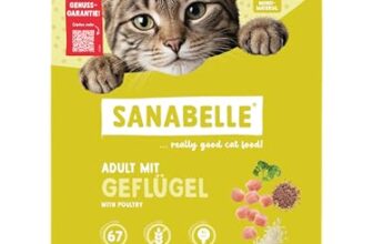 Sanabelle Classic Geflügel | Katzentrockenfutter für ausgewachsene Katzen (ab dem 12. Monat) | 1 x 10 kg (Neu)