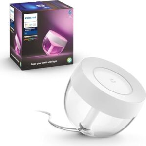Philips Hue Iris Tischleuchte, dekorative Beleuchtung, Weiß