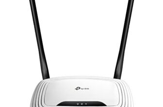 TP-Link TL-WR841N N300 WLAN Router, 300Mbit/s-WLAN, Nur 2,4 GHz, unterstützt Keine DSL-Funktion, empfohlen für Wohnungen mit 1-2 Zimmern