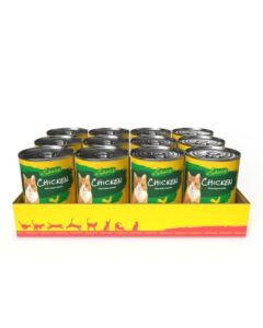 JosiCat Chicken in Sauce | 12x 415g | Adult | Katzenfutter nass mit Huhn