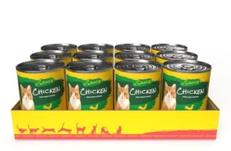 JosiCat Chicken in Sauce | 12x 415g | Adult | Katzenfutter nass mit Huhn