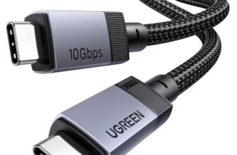 UGREEN 10 Gbps 2M USB‑C Kabel mit 240 W Schnellladen, 4K Videoübertragung